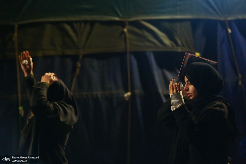 احیای شب بیست و سوم ماه مبارک رمضان در دانشگاه تهران