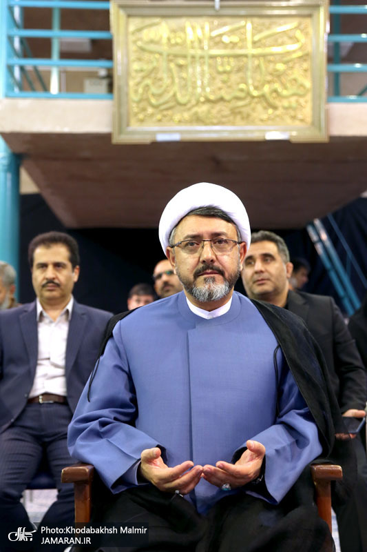 مراسم عزاداری به مناسبت سالروز شهادت امام جعفر صادق(ع) در حسینیه جماران