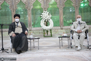 تجدید میثاق رئیس و اعضای دوره جدید شورای اسلامی شهر تهران با آرمان های امام خمینی(س)