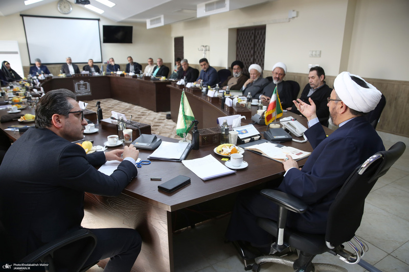 جلسه شورای معاونین و مدیران موسسه تنظیم ونشر آثار امام خمینی (س)