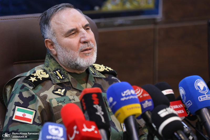 نشست خبری فرمانده نیروی زمینی ارتش