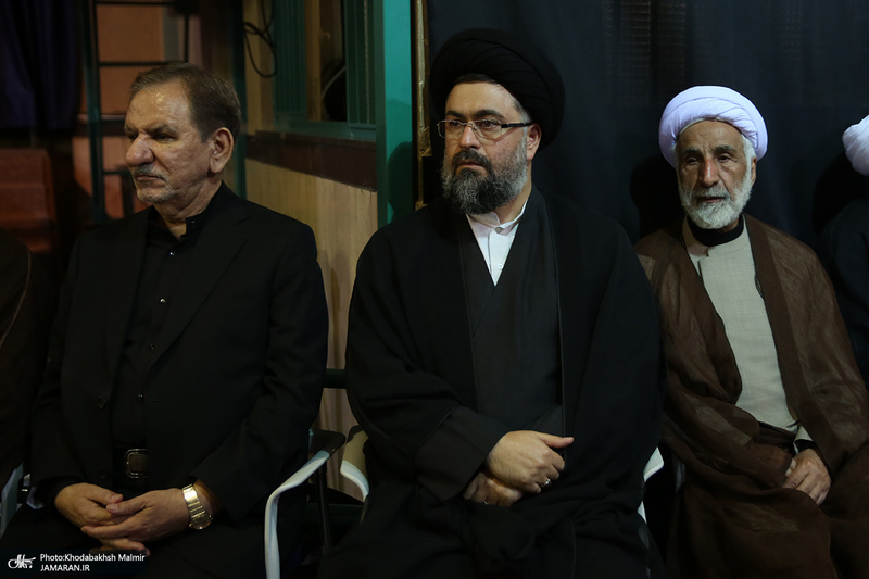 مراسم بزرگداشت آیت الله حسن صانعی (ره) در حسینیه جماران -1