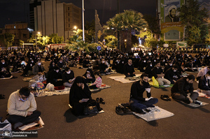 مراسم احیای شب بیست و یکم ماه مبارک رمضان در تهران