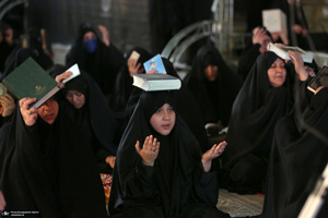 احیای شب بیست و یکم ماه مبارک رمضان درحرمطهر امام خمینی (س) - 2