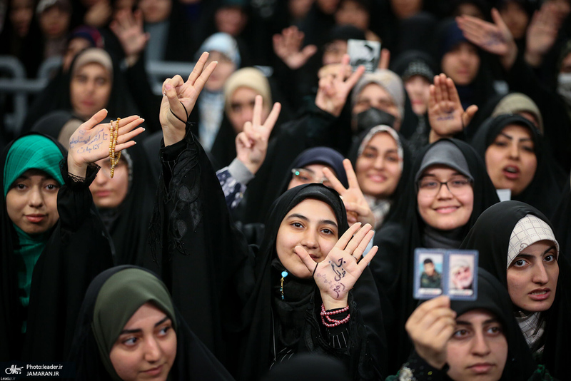 دیدار رمضانی دانشجویان با رهبر معظم انقلاب