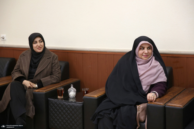 دیدار دکتر ظریف  معاون راهبردی رئیس جمهور و جمعی از مدیران با سید حسن خمینی