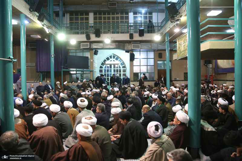 مراسم ختم مرحوم حجت الاسلام و المسلمین صالحی منش در حسینیه جماران