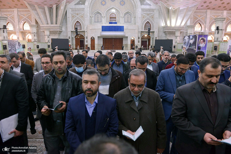 تجدید میثاق دفتر مرکزی حراست استانداری تهران با آرمان های امام خمینی (س)