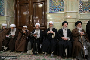 مراسم بزرگداشت آیت الله سیدجعفر خوانساری(ره) با حضور سید حسن خمینی