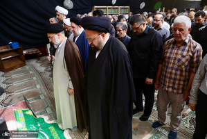 مراسم تشييع پيكر احمد توكلى