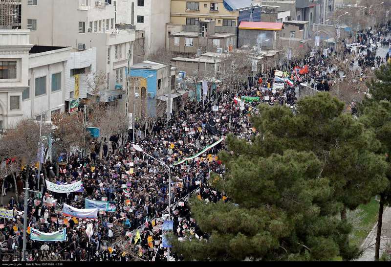 راهپیمایی حماسی نهم دی ماه در سراسر کشور