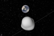 گذر یک سیارک سرگردان فردا از کنار زمین 
