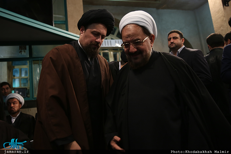 مراسم وداع با پیکر آیت الله هاشمی رفسنجانی(ره) در حسینیه جماران-16