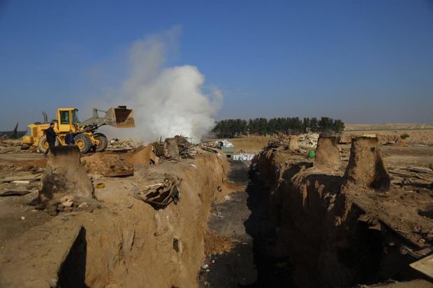 ۶ کوره زغال‌گیری در قلعه نو شهرستان ری تخریب شد