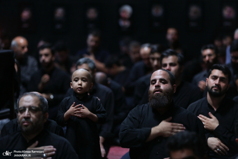 مراسم عاشورای حسینی در مدرسه عالی شهید مطهری