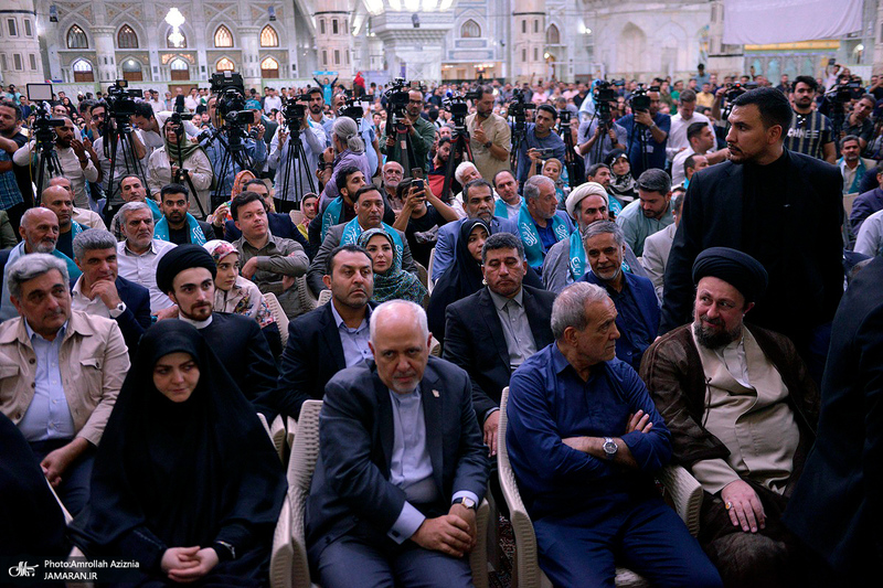 تجدید میثاق مسعود پزشکیان رئیس جمهور منتخب، با آرمان های حضرت امام خمینی (س) -1