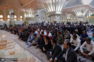 تجدید میثاق استاندار و کارکنان استانداری تهران با آرمان های حضرت امام(س)