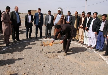 کلنگ احداث مدرسه استثنایی شهر زهکلوت رودبار جنوب زمین زده شد