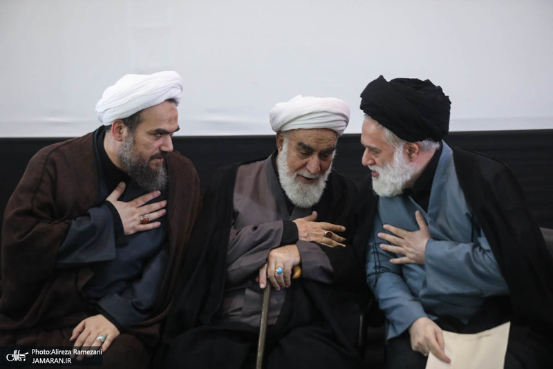 مراسم چهلمین روز تدفین رهبر شهید-1