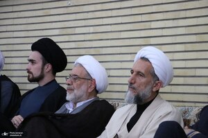 مراسم سی و هفتمین سالگرد بزرگداشت امام خمینی (س) در روستای خیارج استان قزوين
