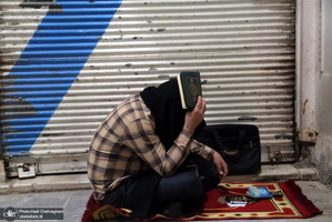 مراسم احیای شب بیست و یکم ماه رمضان در جوار حرم کریمه اهل بیت(س)