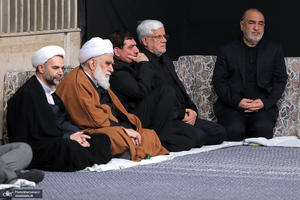 دومین شب مراسم عزاداری حضرت فاطمه‌زهرا (س) در حسینیه امام خمینی