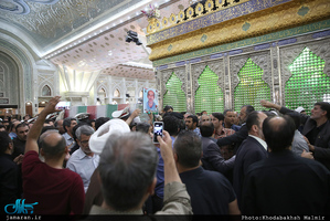 مراسم تشییع پیکر مطهر شهید حمله تروریستی اخیر مازیار سبزعلی در حرم مطهر امام خمینی(س)