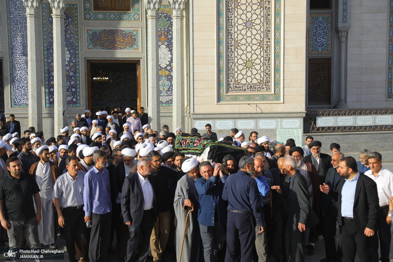 مراسم تشییع مرحوم استاد محمد حسین حشمت‌پور‎