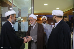 مراسم عزاداری شهادت سید حسن نصرالله (ره) در قم‎