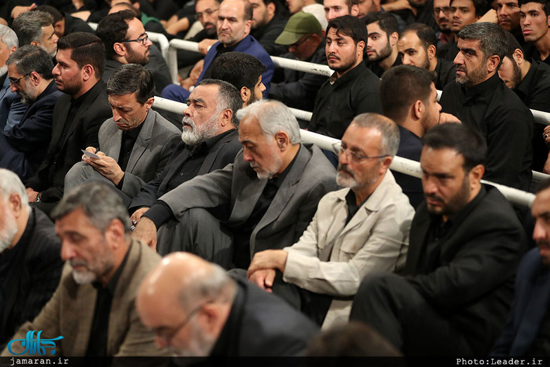 مراسم عزاداری شب تاسوعای حسینی با حضور رهبر معظم انقلاب اسلامی