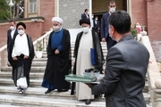 روحانی دفتر ریاست جمهوری را به رییسی تحویل داد + تصاویر
