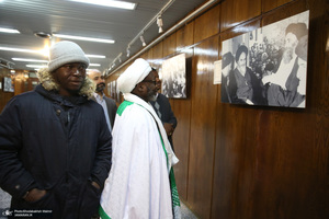 بازدید رهبر شیعیان کشور غنا از بیت امام خمینی در جماران