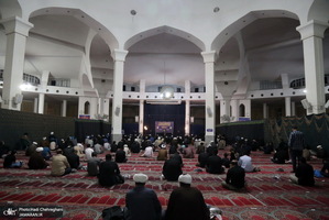مراسم احیا شب بیست و سوم ماه مباررک رمضان در مصلای قدس قم
