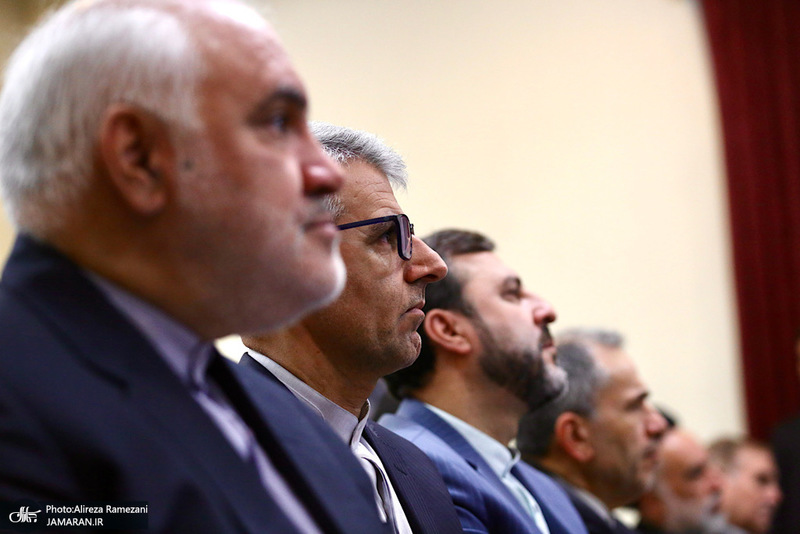 مراسم تجدید میثاق اعضا و کارکنان وزارت امور خارجه-2