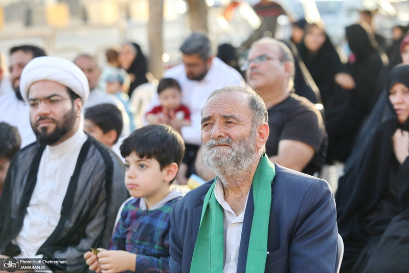 مراسم بزرگداشت رحلت امام خمینی (ره) و قیام 15 خرداد درجوار بیت تاریخی امام در قم