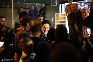 مراسم عزاداری شب تاسوعای حسینی در دارالزهرا (س)