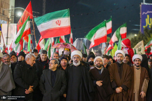 تجمع و راهپیمایی خودرویی در پرند