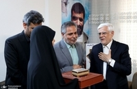  معاون اول رئیس‌جمهور به دیدار خانواده شهید برونسی رفت (2)