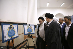 بازدید آیت الله نور مفید از نمایشگاه وکلای شرعی امام خمینی (س)
