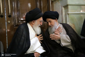 مراسم بزرگداشت آیت الله سیدجعفر خوانساری(ره) با حضور سید حسن خمینی