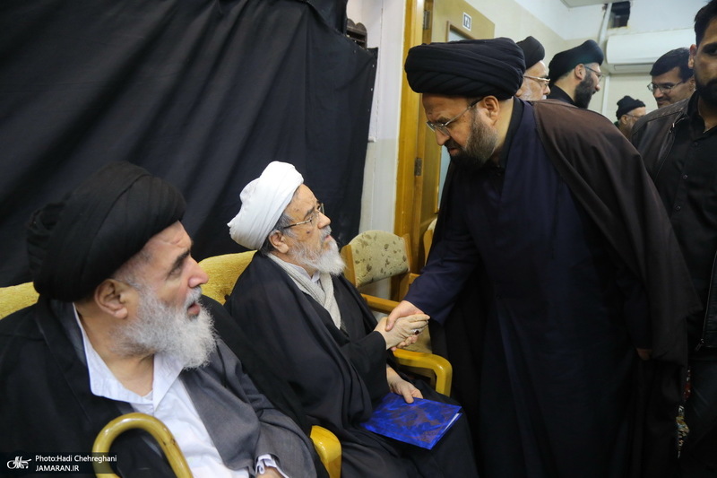 مراسم هفتمین سالگرد درگذشت مرحوم آیت‌الله هاشمی شاهرودی (ره)