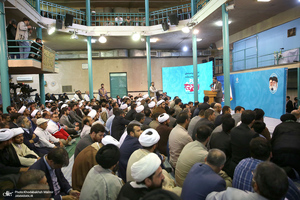 اجتماع مردمی هسته‌های جهاد و پیشرفت در حسینیه جماران-1