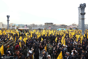 مراسم تشییع سردار شهید سید رضی موسوی