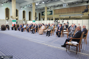 دیدار رئیس‌جمهور و اعضای هیئت دولت با رهبر معظم انقلاب