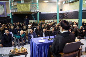 مراسم عزاداری هیئت جامعه اسلامی ورزشکاران در حسینیه جماران