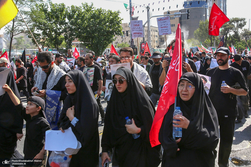 مراسم تشییع پیکر مطهر رهبر شهید انقلاب در تهران -5
