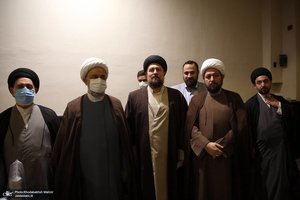 دیدار مهمانان سی و پنجمین کنفرانس وحدت اسلامی با سید حسن خمینی