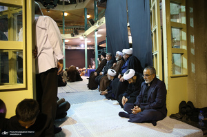 مراسم بزرگداشت آیت الله حسن صانعی (ره) در حسینیه جماران -1