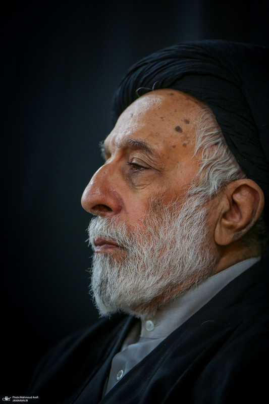 مراسم عزاداری شب شهادت حضرت فاطمه (س) در دارالزهرا (س)