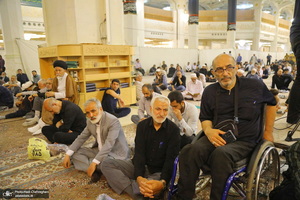 مراسم بزرگداشت امام راحل و قیام خونین 15خرداد در حرم حضرت معصومه (س)‎‎